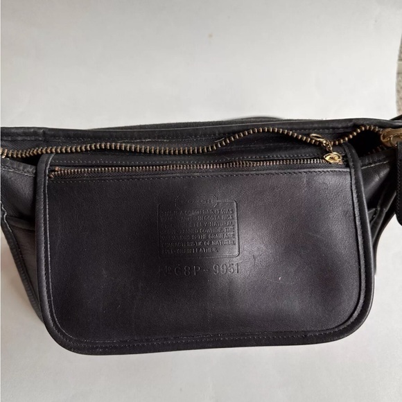 Vintage COACH Crossbody Messenger Saddlebag Black
Leather Handbag - Picture 7 of 16